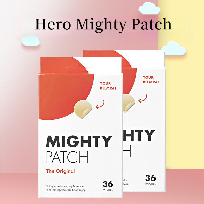 Hero Mighty Patch Natural Water Colloidal Acne Patch Mild And Non ...