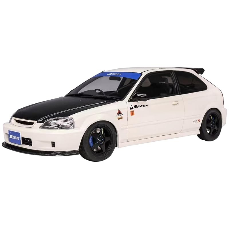 Miniature Honda Civic Type R (EK9) Spoon 1/18 Motorhelix - Métal