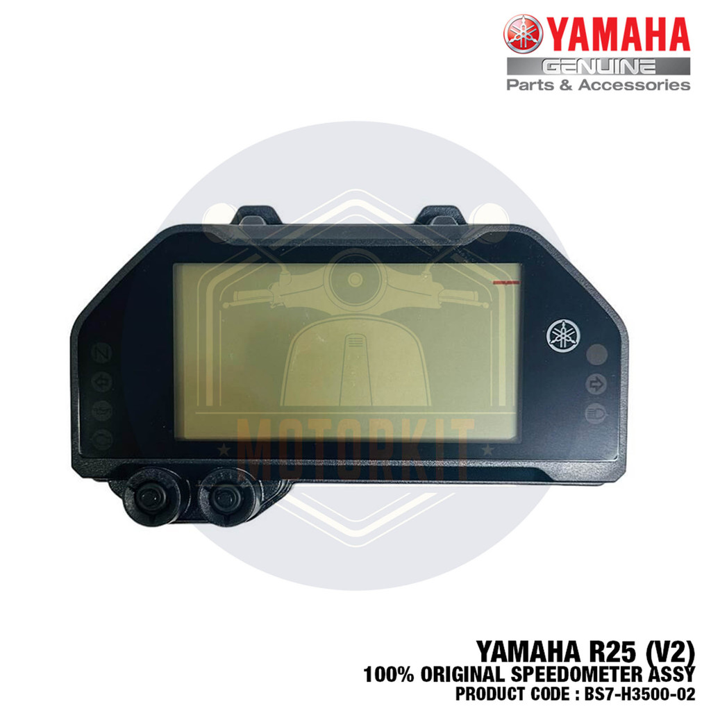 YAMAHA R25 V2 YZF-R25 100% ORIGINAL SPEEDOMETER ASSY METER BS7-H3500-02 ...