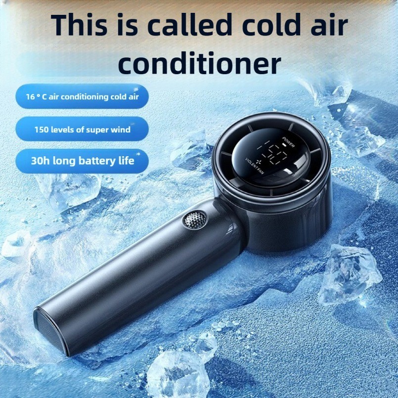 Portable 150-Speed Cooling Fan Mini Portable Hand Fan 8000mAh USB ...