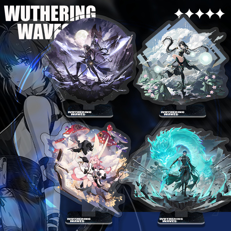 Wuthering Waves Standees Game Merch Cantarella Carlotta Phoebe 16cm ...