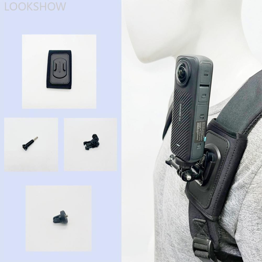 LOOKSHOW 360 Rotation Bag Backpack Shoulder Strap Mount Holder for ...