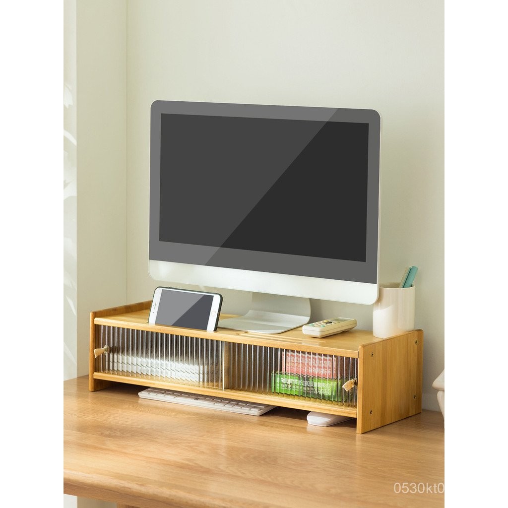 Storage Elevated Rack Display Pad Office Desktop Computer Storage ...