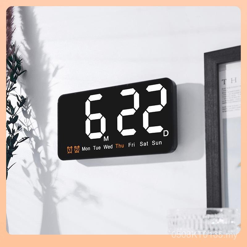 Luminous Desk Clock Large Character Living Room Digital Alarm Clock ...