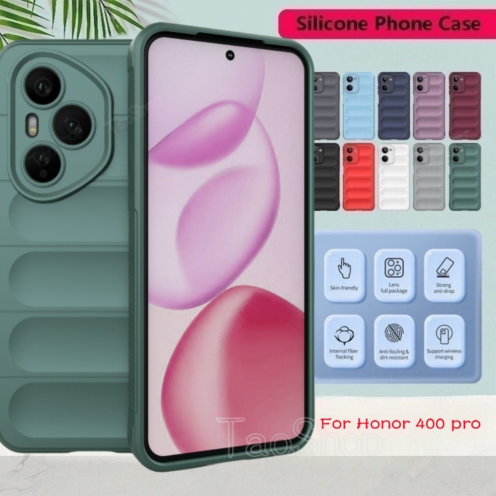 Generic Case Cover Shockproof Protective Case With Camera Protection And Metal Ring Compatible With Honor 400 (Black) | Best Price Egypt | Cairo, Giza