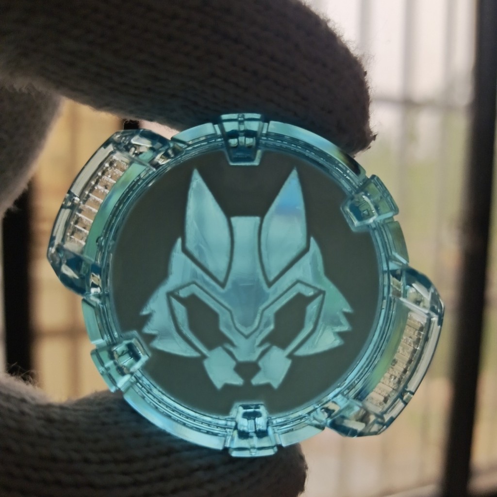 Kamen Rider Extreme Fox Epoxy ID Core Kamen Rider [Wolf Soul] Sky Blue ...