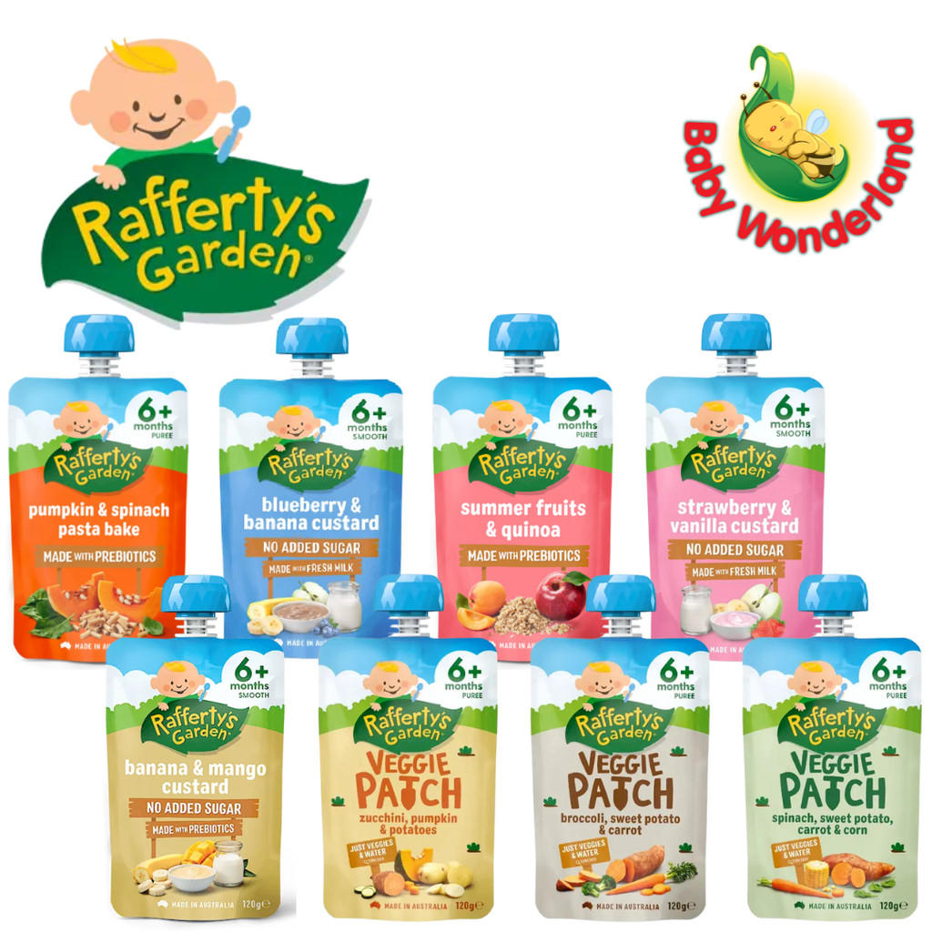 Rafferty's Garden Food Pouches 120g (6m+) | Shopee Malaysia