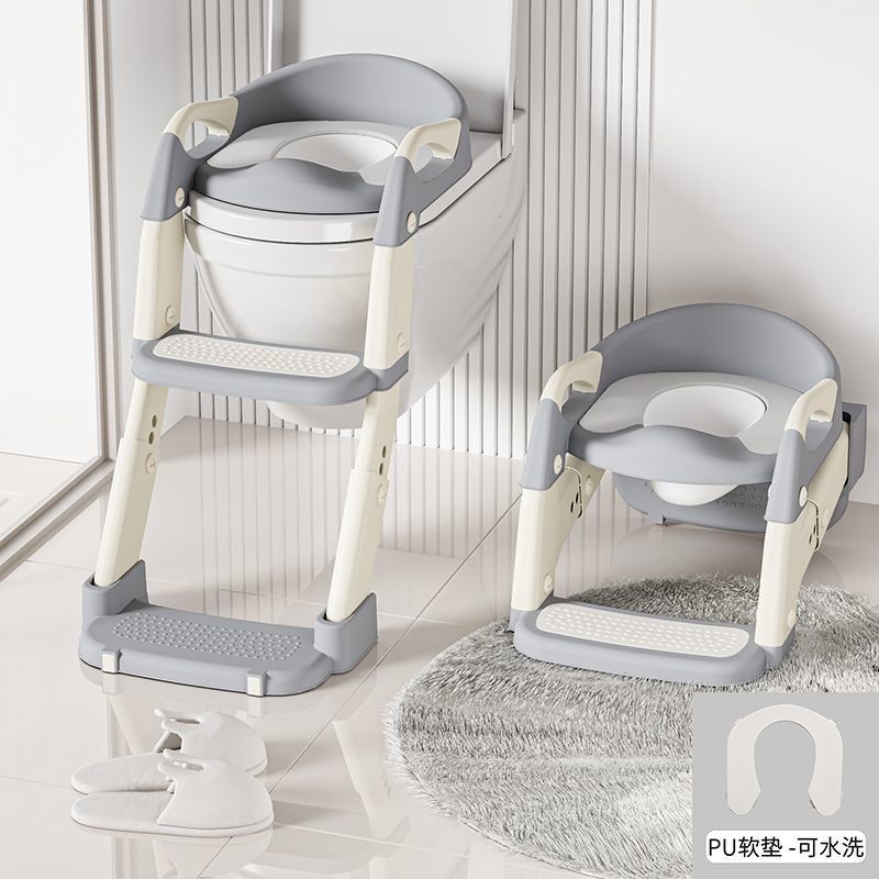 Children Toilet Children Toilet Stair-7 Years Old Baby Ladder Folding ...