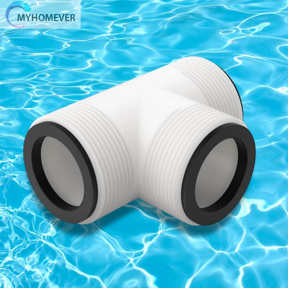 Pool Hose T Splitter with 3 L Rings Swimming Pump Hose Adapter ...
