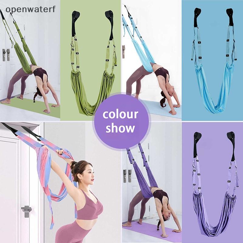 [ope] Aerial Yoga Rope Wall Hammock Practice Handstand Belt After ...
