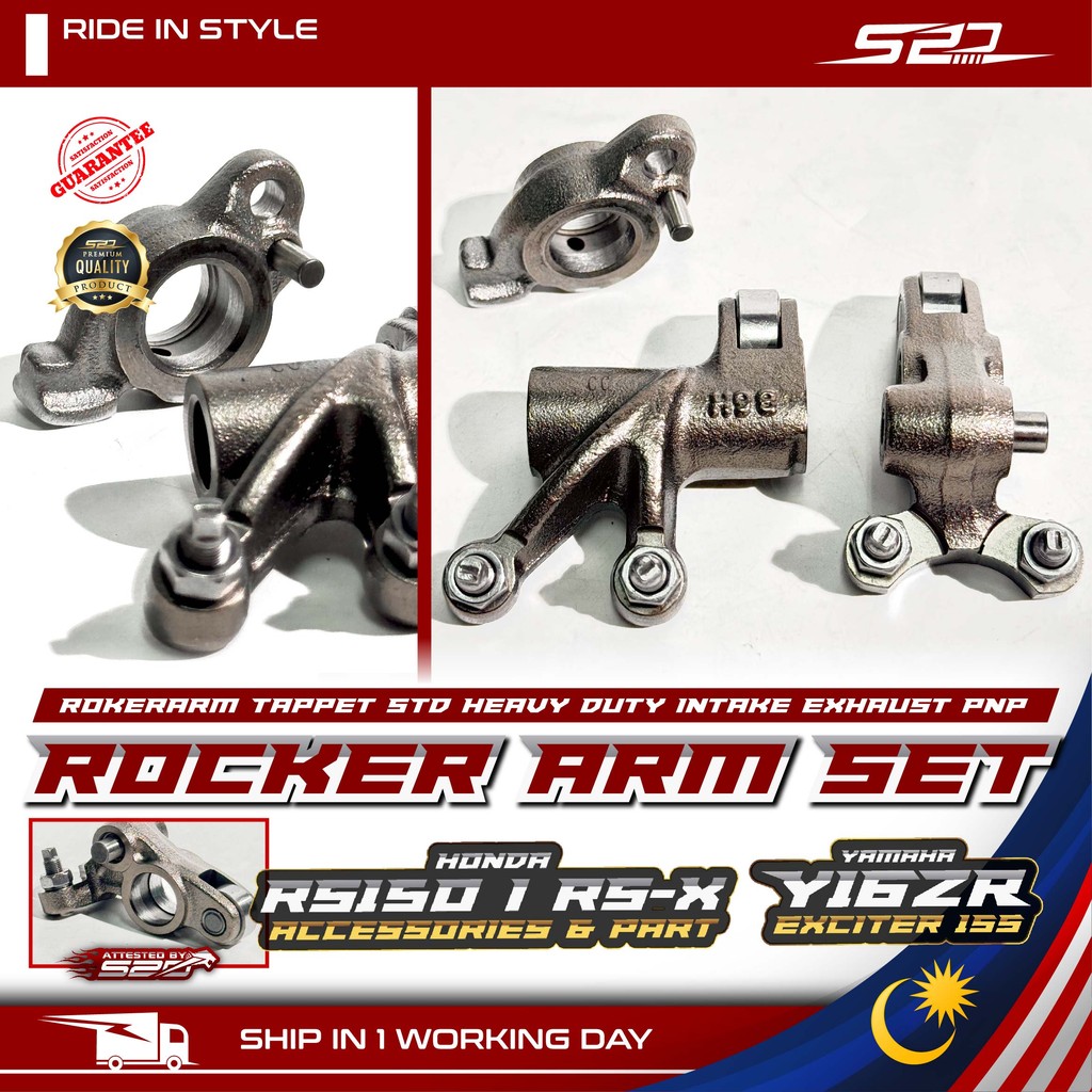 Rocker Arm Set APIDO Racing RS150R RS-X Y16 R15 MT15 WINNER X EXCITER ...