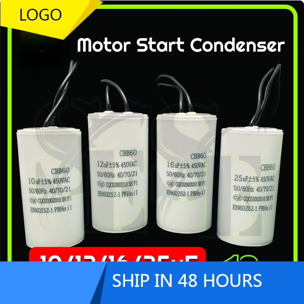 Motor Start Condenser CBB60 Autogate Capacitor Motor Kapasitor Motor ...
