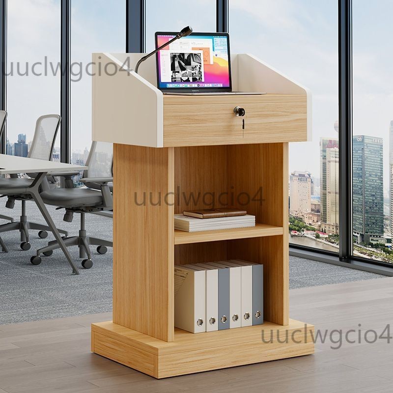 Podium lecture table training class podium host table consultant ...
