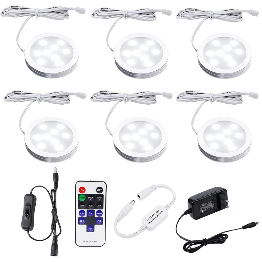 LED Under Cabinet Lighting Dimmable with Radio Frequency Remote Control ...