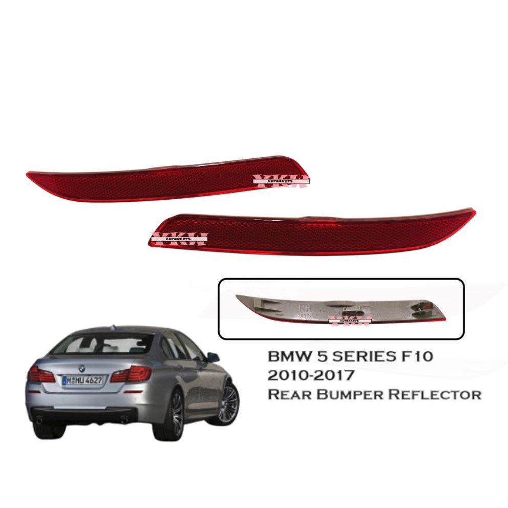 BMW 5 Serie | F10 & F11 | M-Performance Achterbumper Diffuser Voor M Tech 2010 2017 Carbon Look