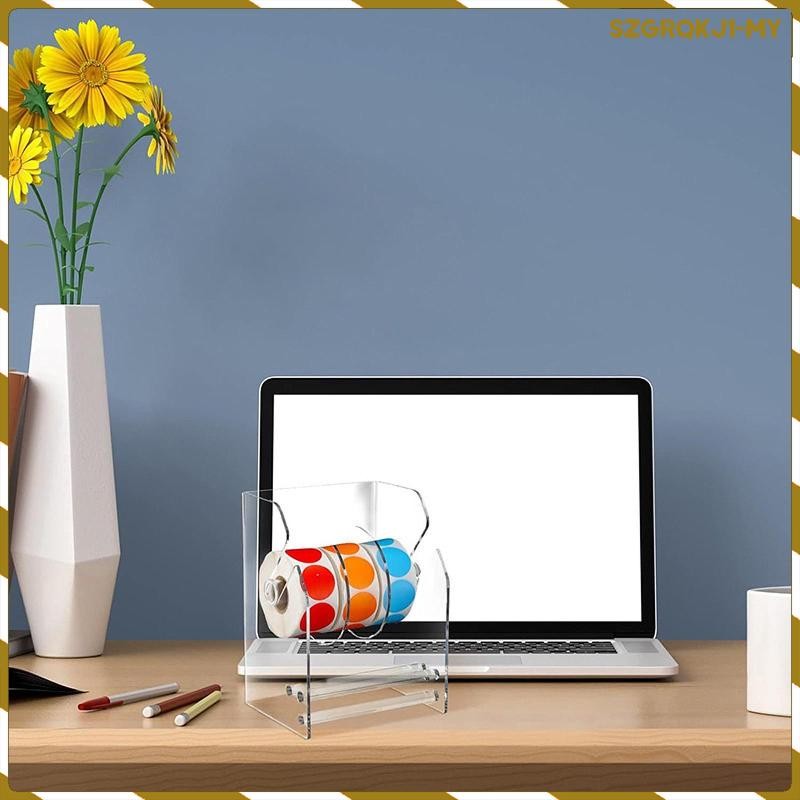 [szgrqkj1] Adjustable Label Dispenser Transparent Gift Label Stand ...