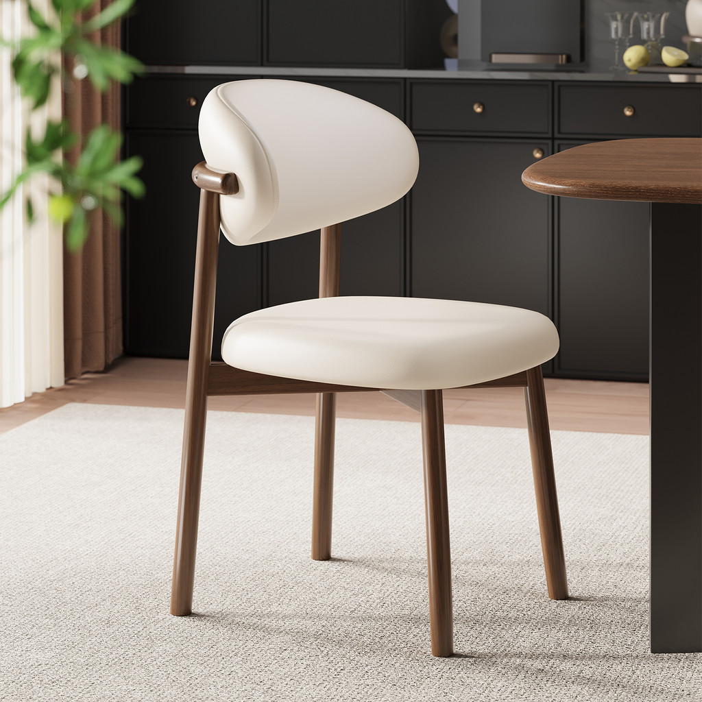 Modern Dining Chair – Vintage Mid-Century Wooden Chair, Luxury High ...