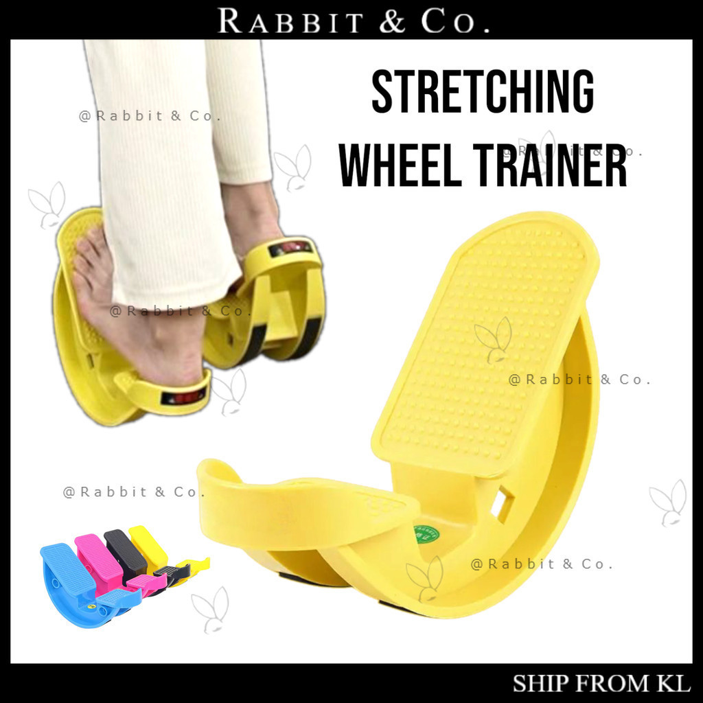 R&C Foot Calf Stretcher Rocker Balance Trainer | Plantar Fasciitis ...