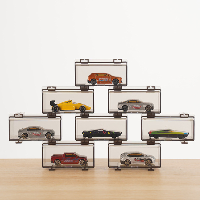 1: 64 Hot Wheels Domeka Car Model Storage Box Alloy Toy Car Storage ...