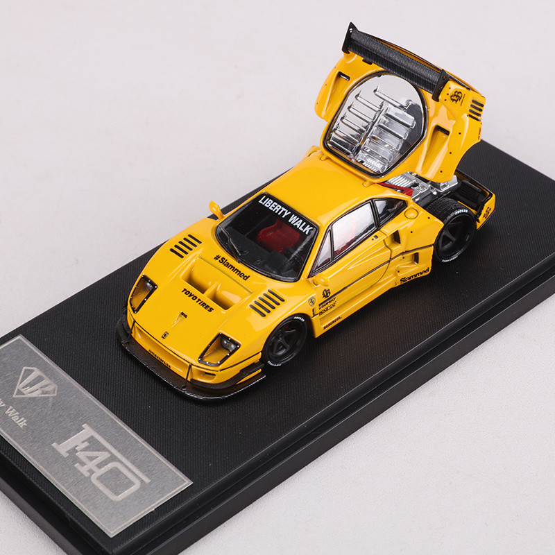 Star Model 1/64 Ferrari F40 LBWK Yellow Black Alloy Car Model Diecast ...