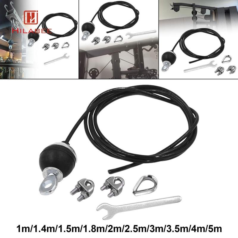 HILABEE DIY Pulley Cable, Pull Down Cord, Exercise Machine, LAT Pull ...