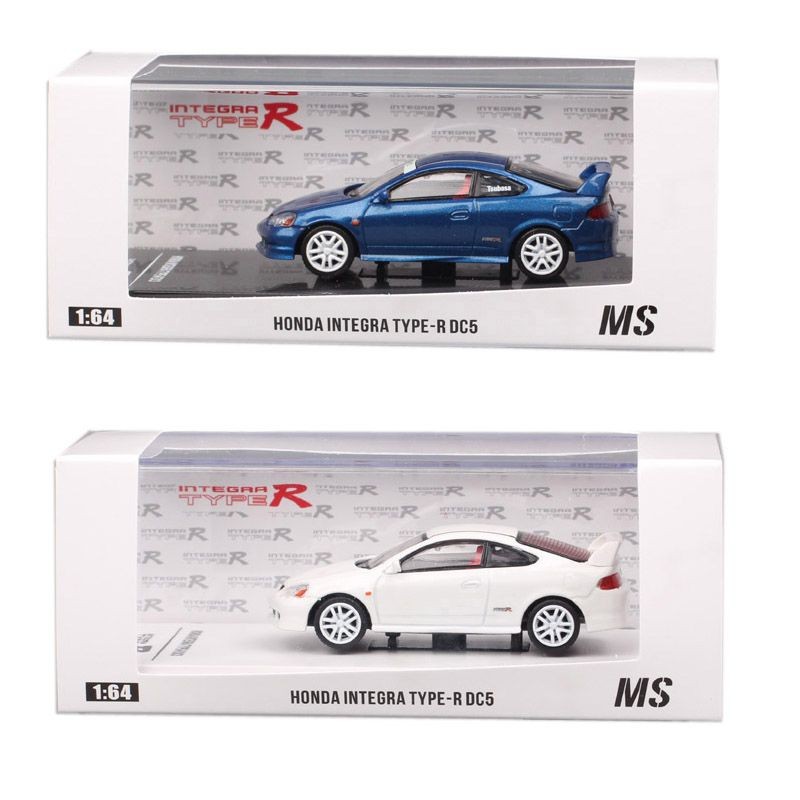 MS 1/64 Type Grid Honda Integra Type R DC5 Static Simulation Car Model ...