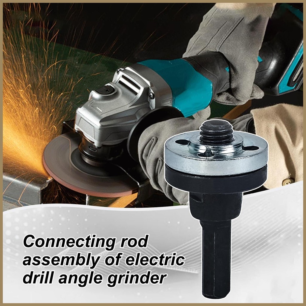 Drill Angle Grinder Connecting Rod Set Extension Shaft Adapter ...