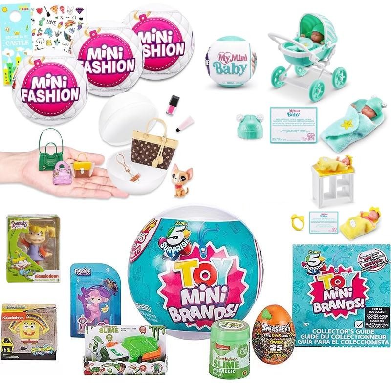 Zuru Mini Brands toy 5 Surprise Mystery Capsule Miniature Brands ...