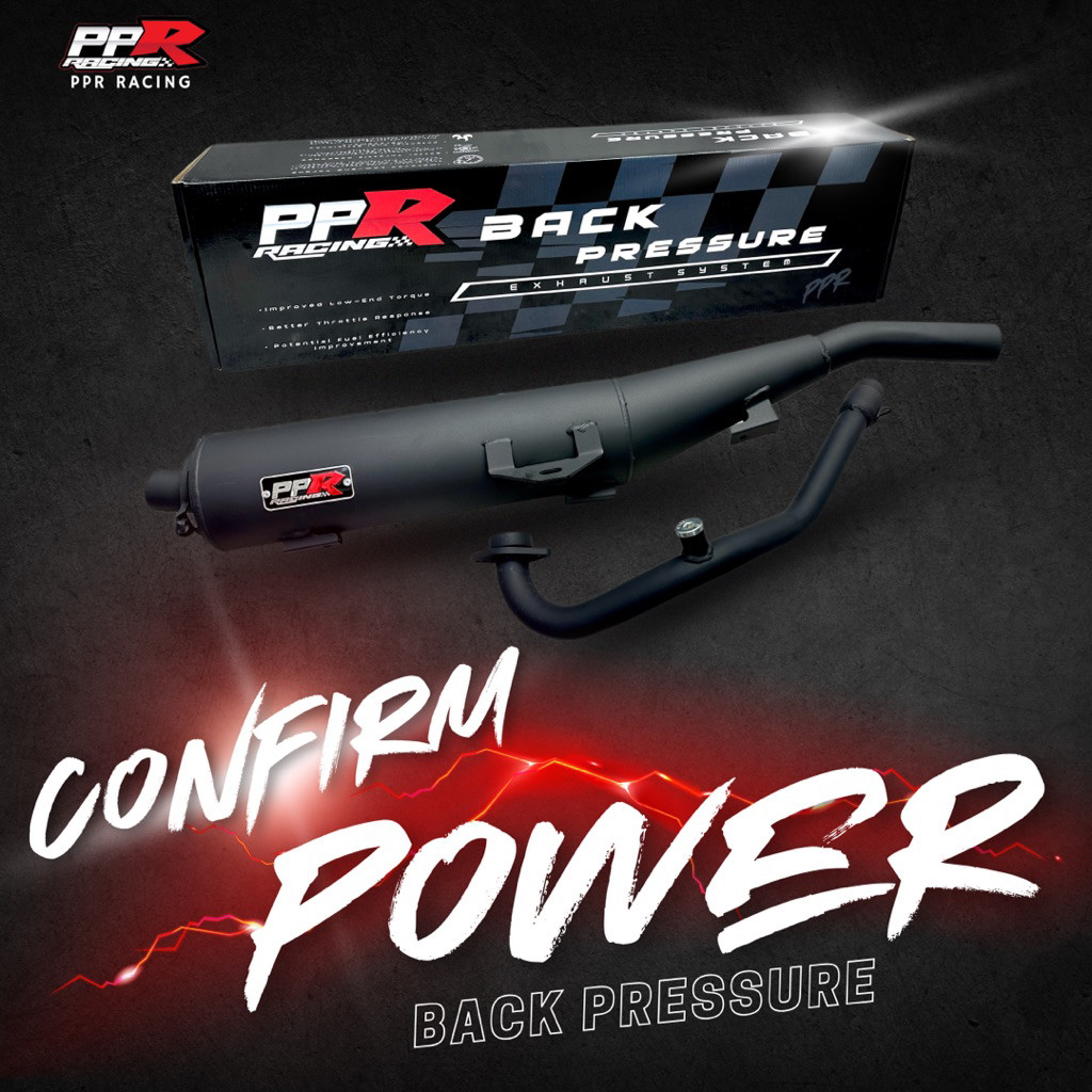 PPR RACING BACK PRESSURE SILENT KILLER Y15ZR LC135 V4-V8Fi Y16 Back ...