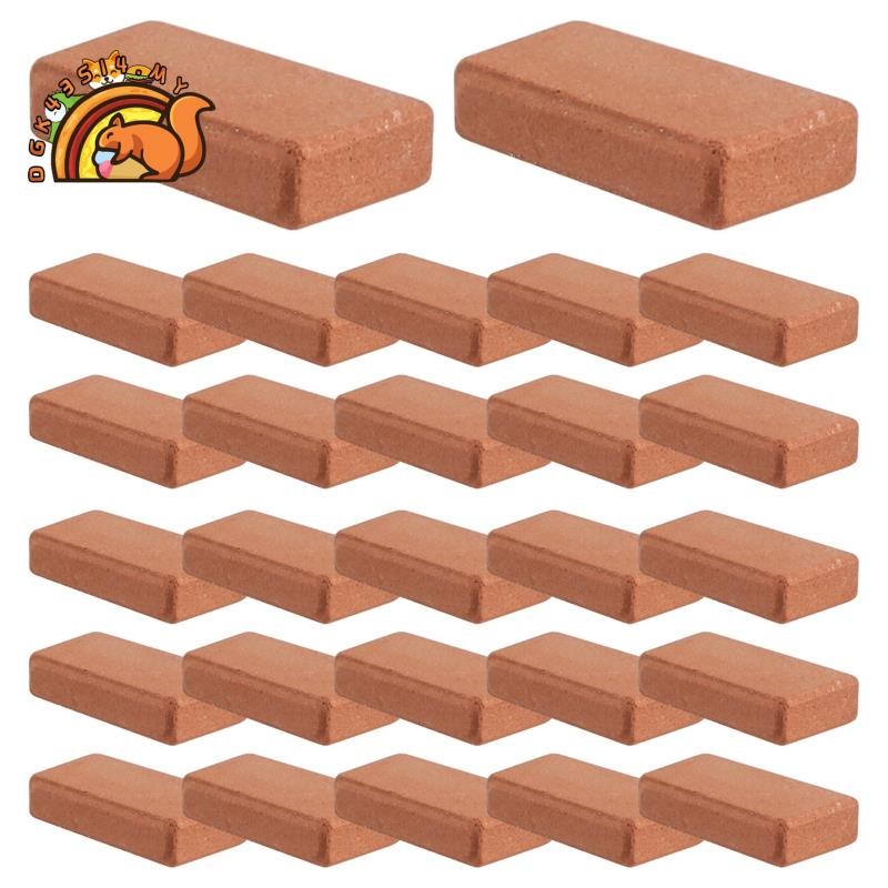 200 Pieces Mini Bricks for Landscaping Miniature Bricks Brick Wall ...