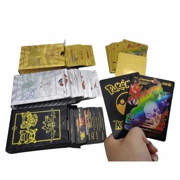 pokémon card Kad Emas Pokémon GX VMAX Kad Emas Black Rainbow Rainbow ...