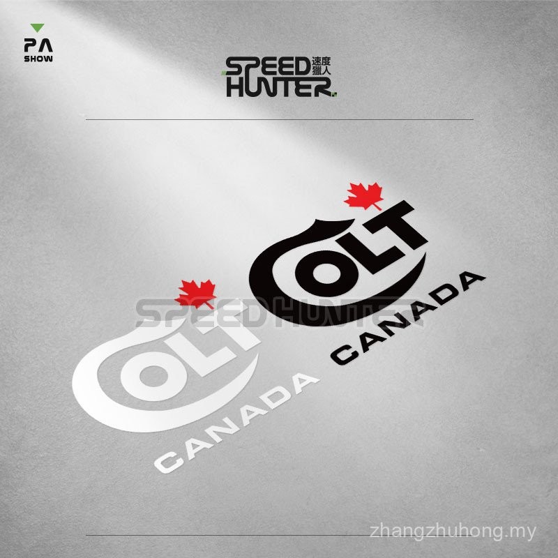 Colt Canada Canada Colt Canada Military Label 03 Body Sticker Car ...