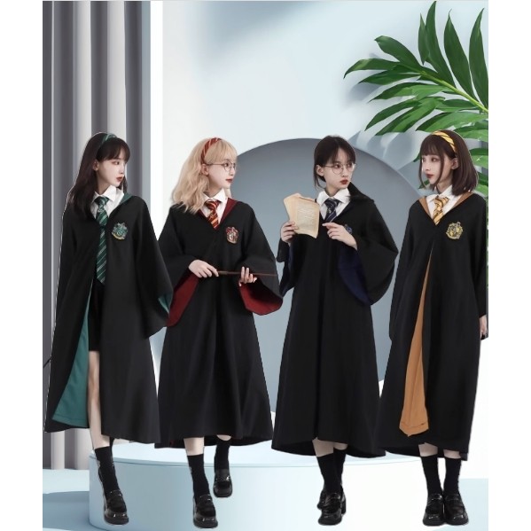 (Promotion) Hogwarts Harry Wizard Robe Potter Robe Harry Cloak Costume ...