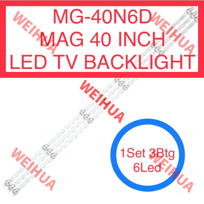 MG-40N6D MAG 40 INCH LED TV BACKLIGHT 40” | Shopee Malaysia