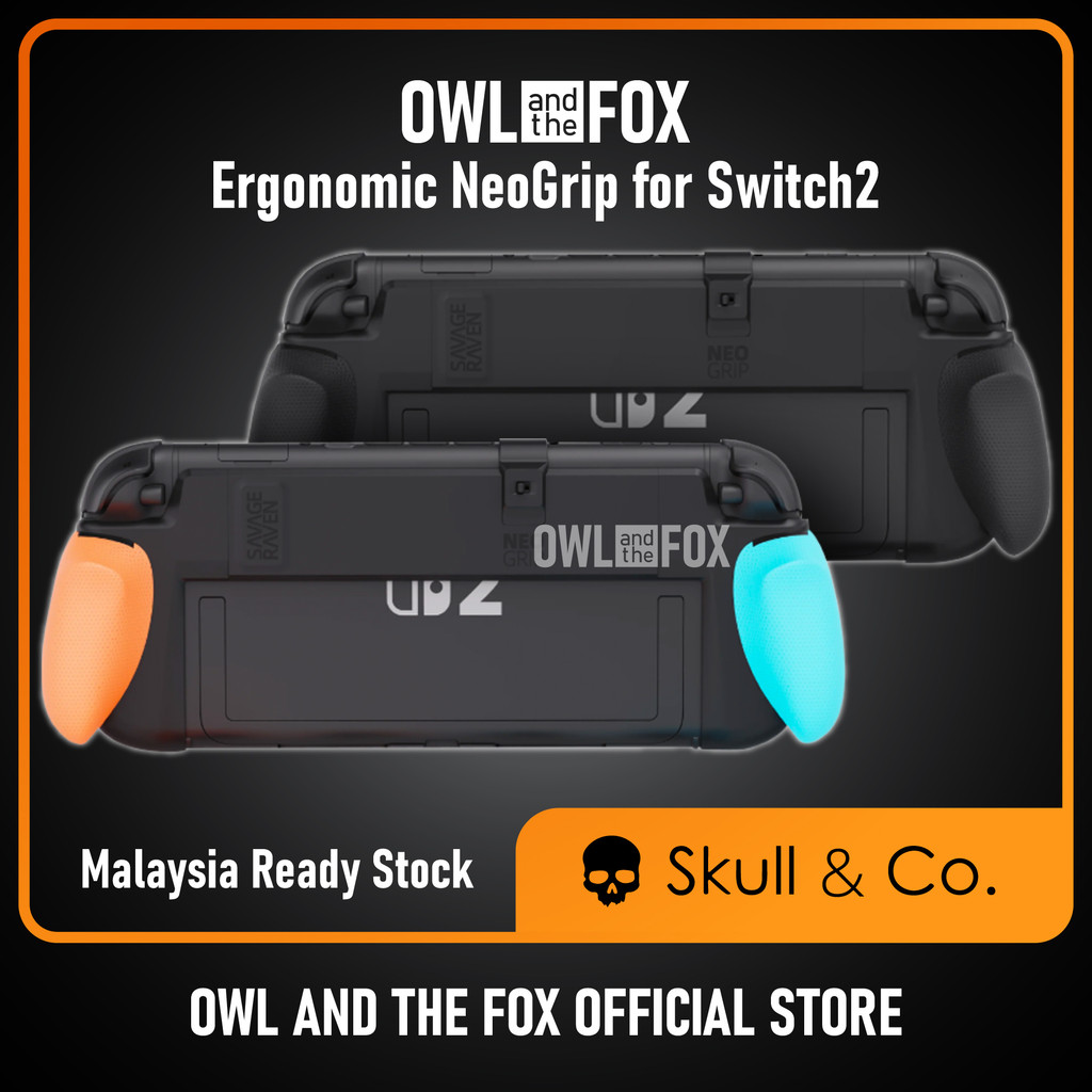Skull & Co Nintendo Switch 2 NeoGrip Ergonomic Grip Protective Handle