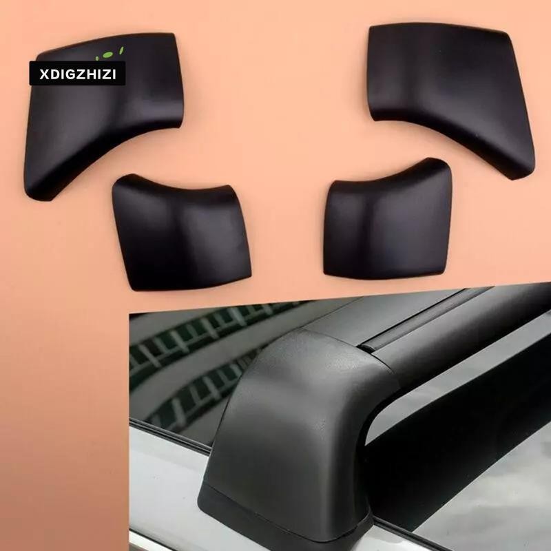 Black Roof Rack Cover Rail End Shell Rail End Shell for Model 3 ...