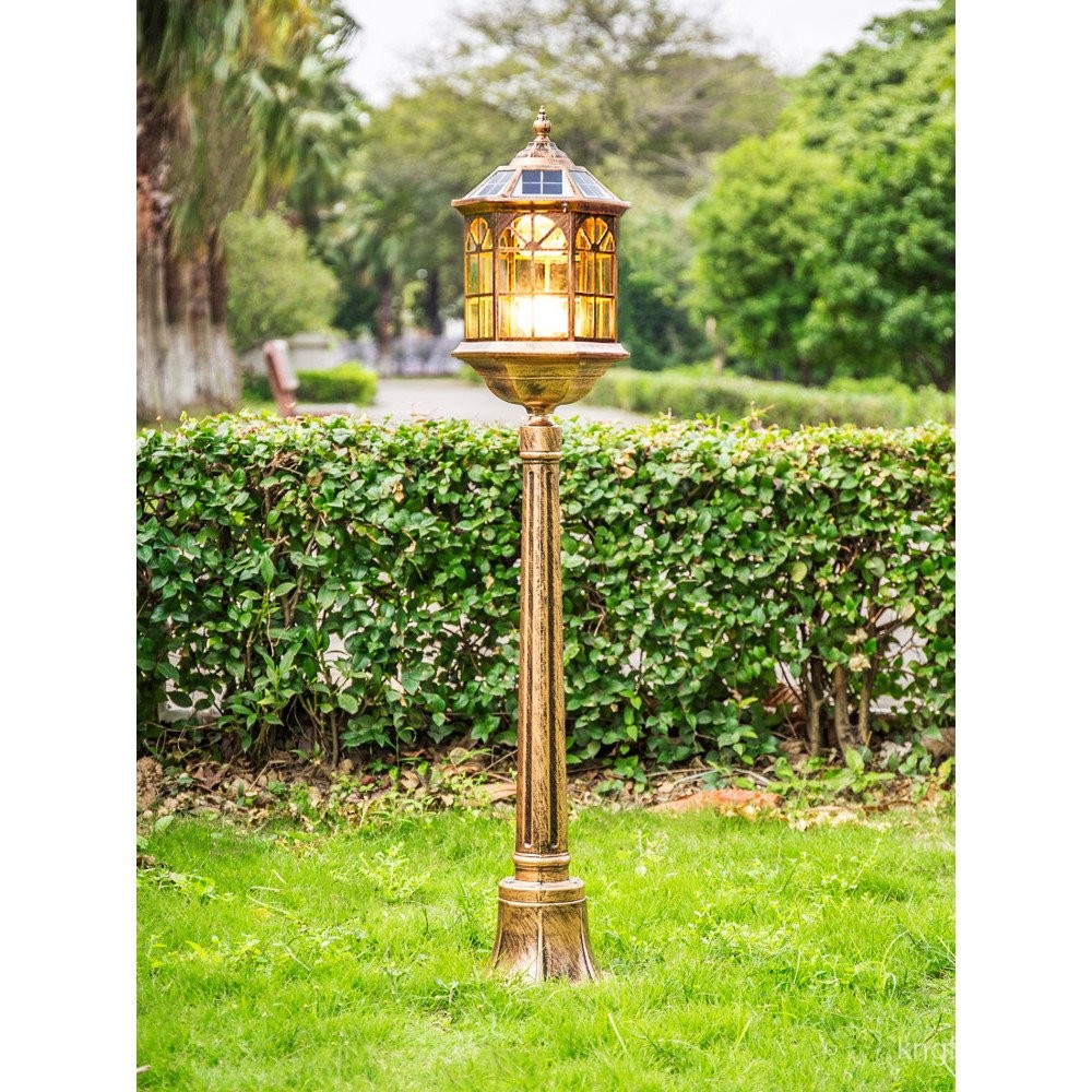 Lampu Luaran Lampu Taman Halaman Vila Taman Rumah Rumput Moden Landskap ...