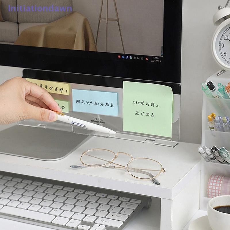[Initiationdawn] Creative Acrylic Monitor Message Board Notes Board ...