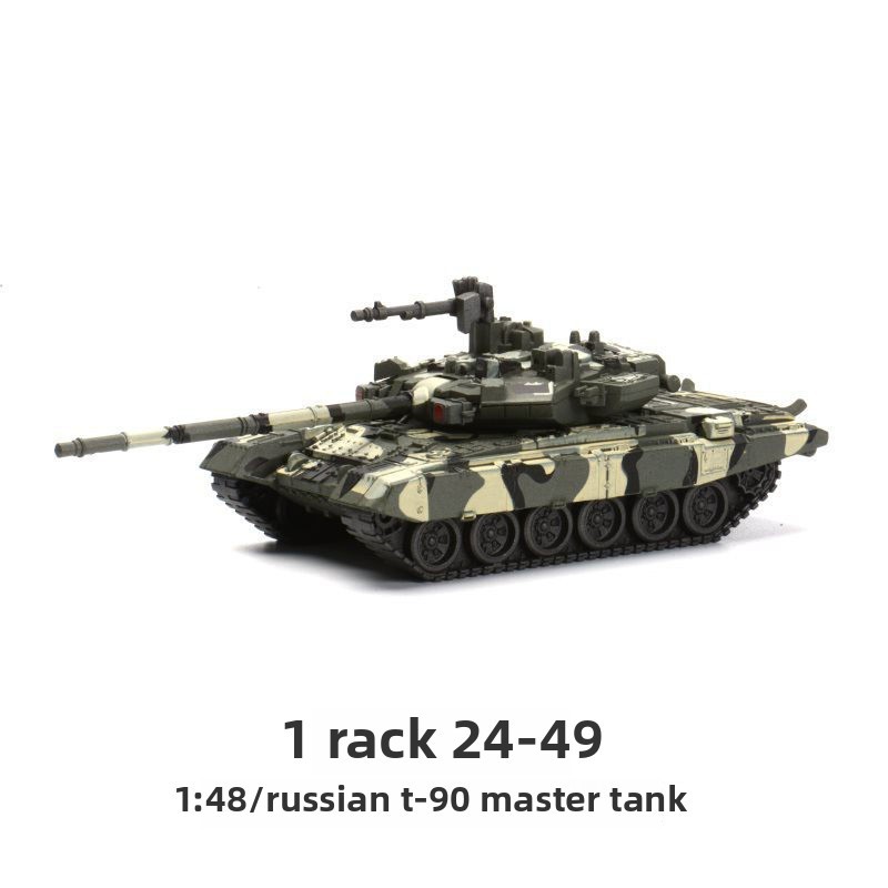 T-90/Type 99/M1A2 Tank Assembly Model Kit 1:48 Scale Military Tank ...