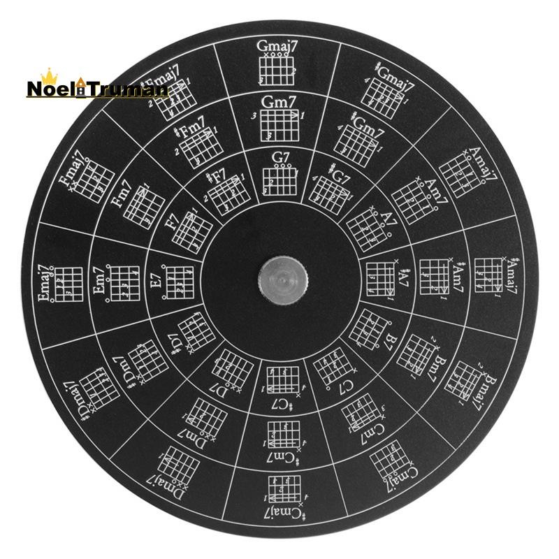 Guitar Chord Wheel, Melody Tool for Learning Guitar Chord Progression ...