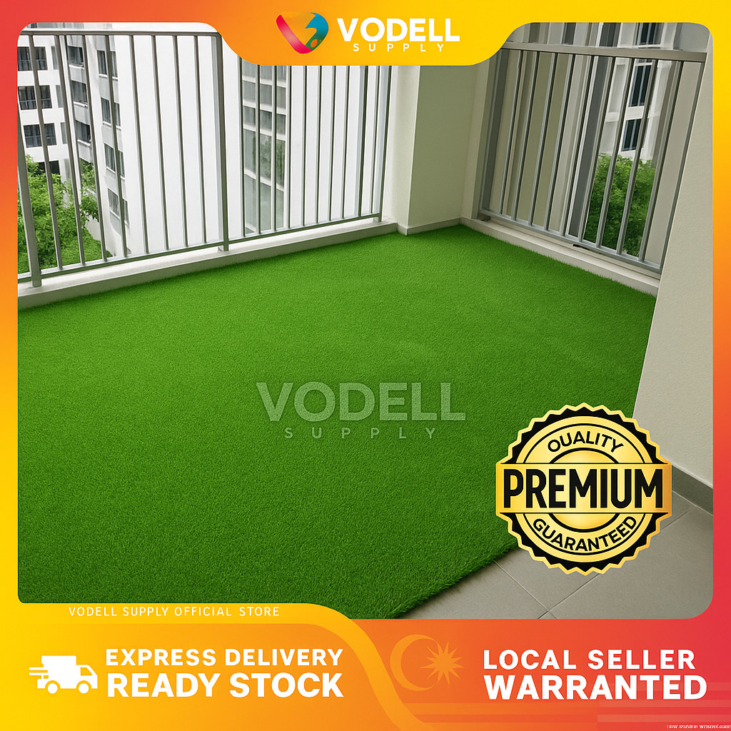 [2M x 7M] VODELL Premium Artificial Grass Carpet 5UV Home Decoration ...