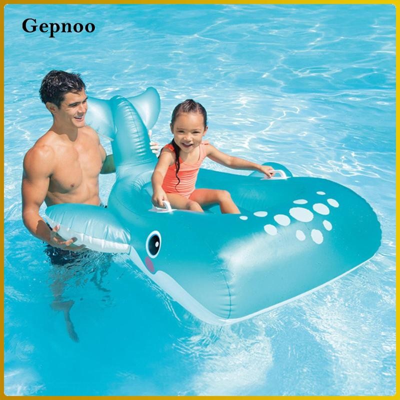 Gepnoo Inflatable Surfboard with Handles Pool Float for Kids ...