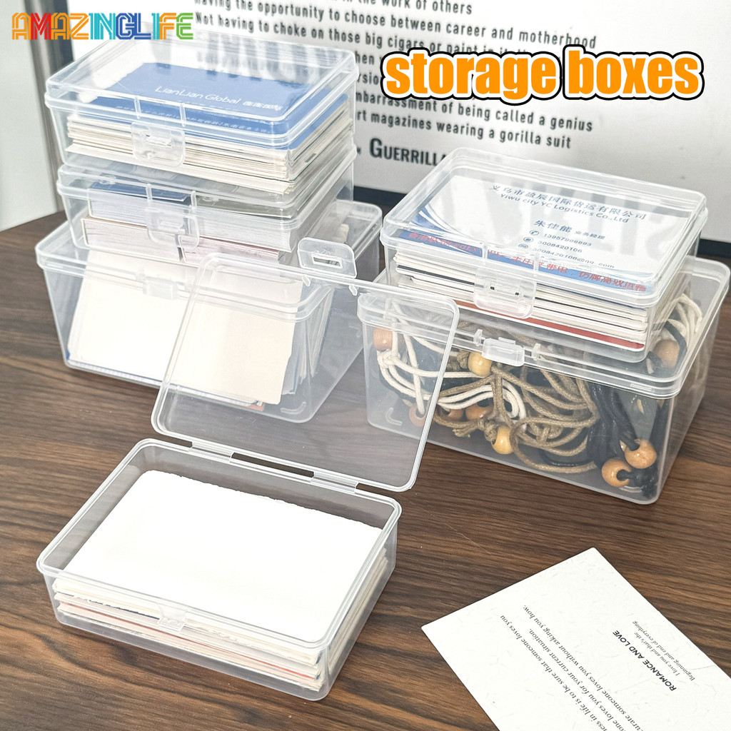 Creative Transparent Home Storage Box - Lightweight Snap on Toy Puzzle ...