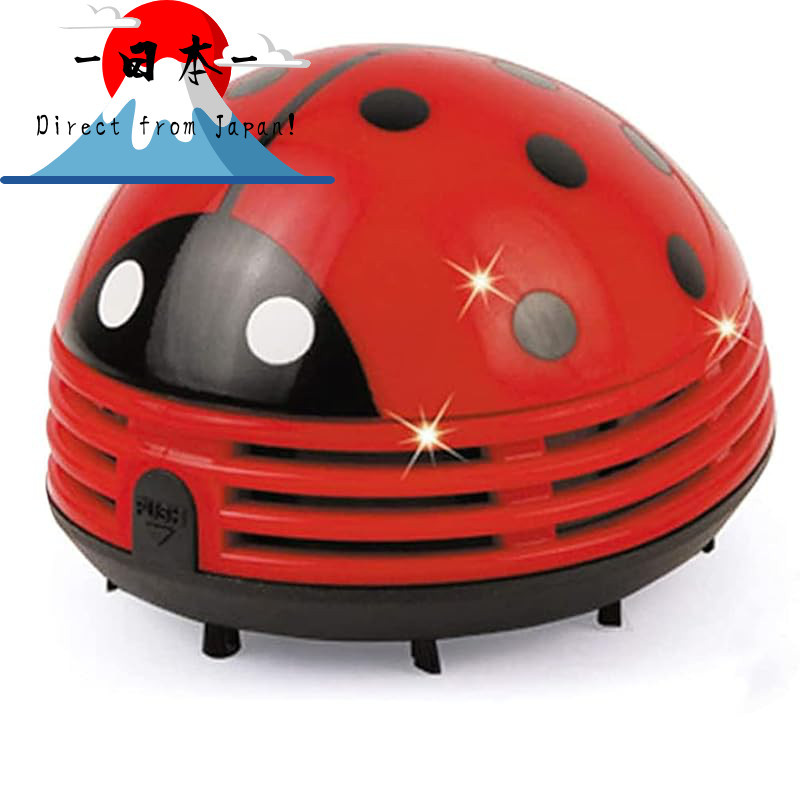 [Direct from Japan] Desktop Cleaner Ladybug Style - Powerful Mini ...