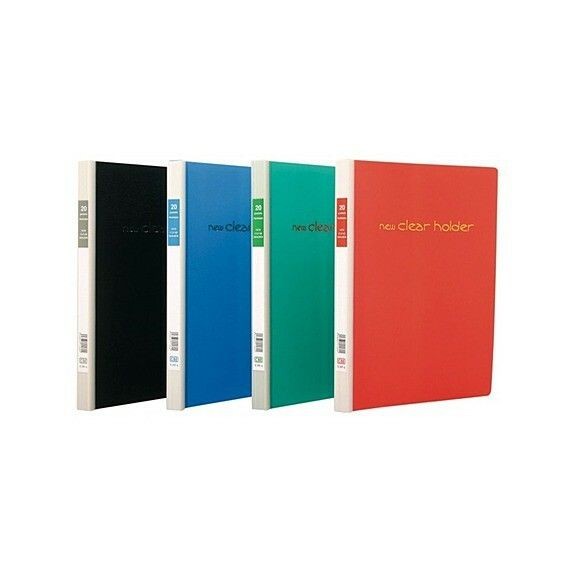 CBE 359A / 359F A4/F4 Refillable Clear Holder / Clear Book / Clear ...