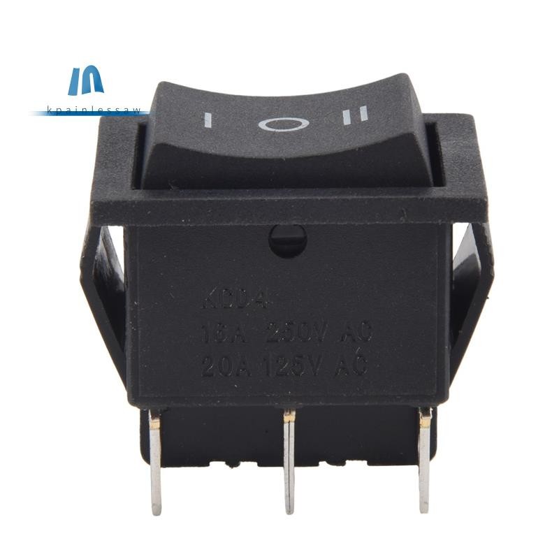 6-Terminals 3 Position ON/OFF/ON DPDT Boat Rocker Switch 16A 250VAC 20A ...