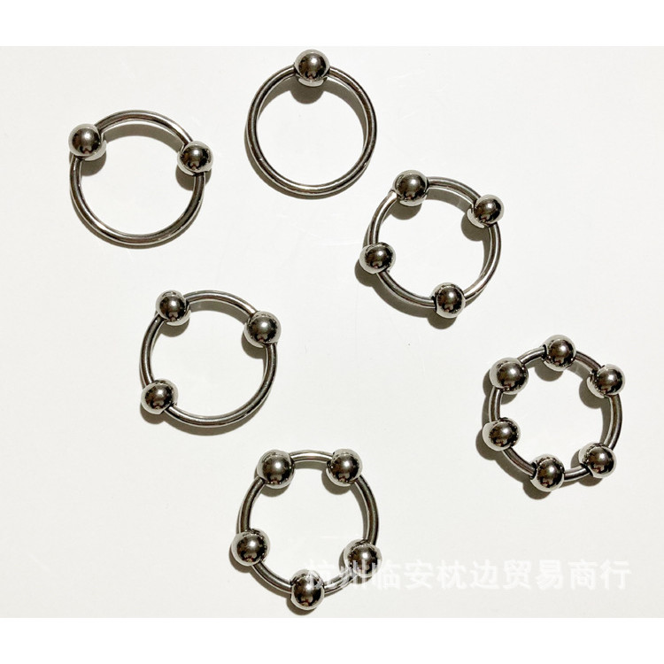 Stainless Steel Penis Ring Lock Precision Ring Delay Ring Foreskin ...