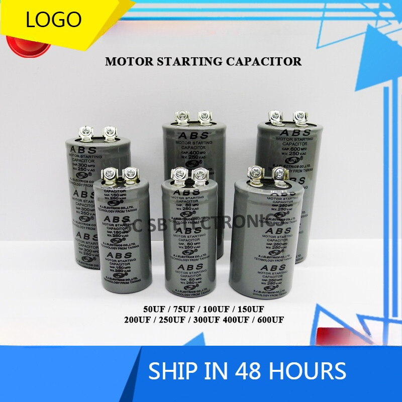 MOTOR STARTING CAPACITOR / CAPACITOR 50UF / 75UF / 100UF/ 150UF / 200UF ...