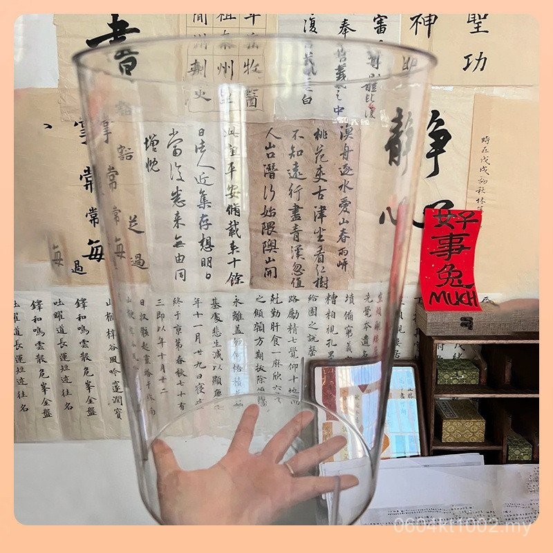Storage Storage Basket Rice Paper Transparent Transparent Study ...