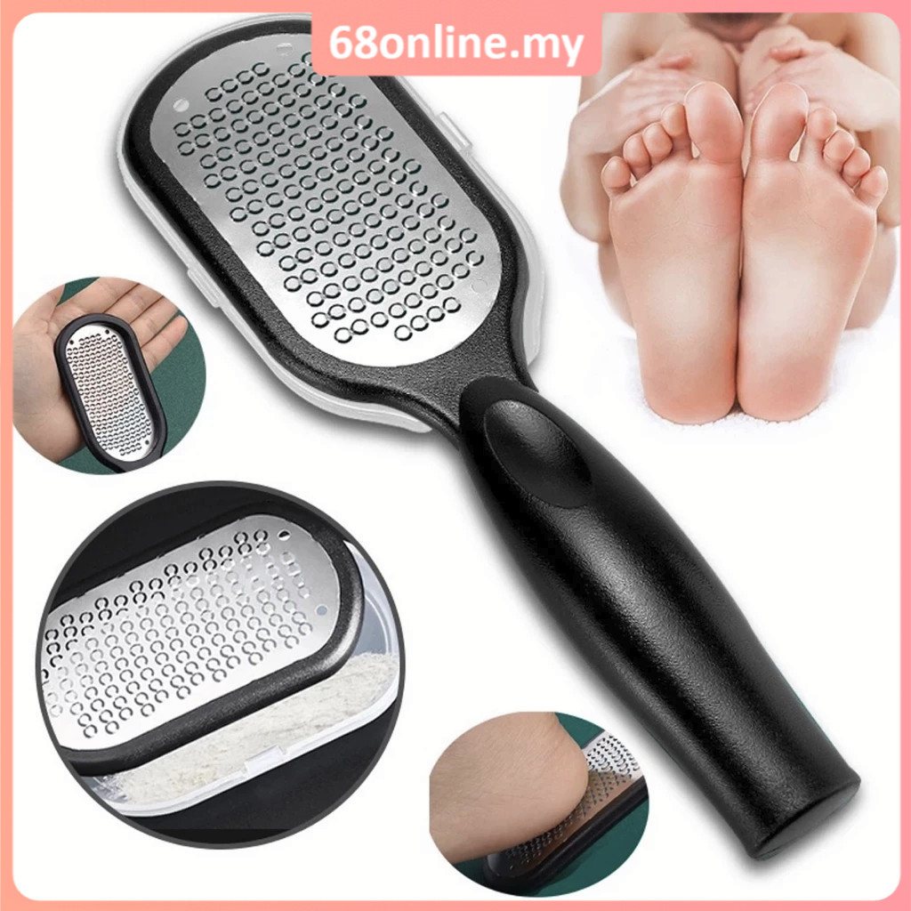 [Johor Seller] Pedicure Foot File Callus Remover Stainless Steel Foot ...